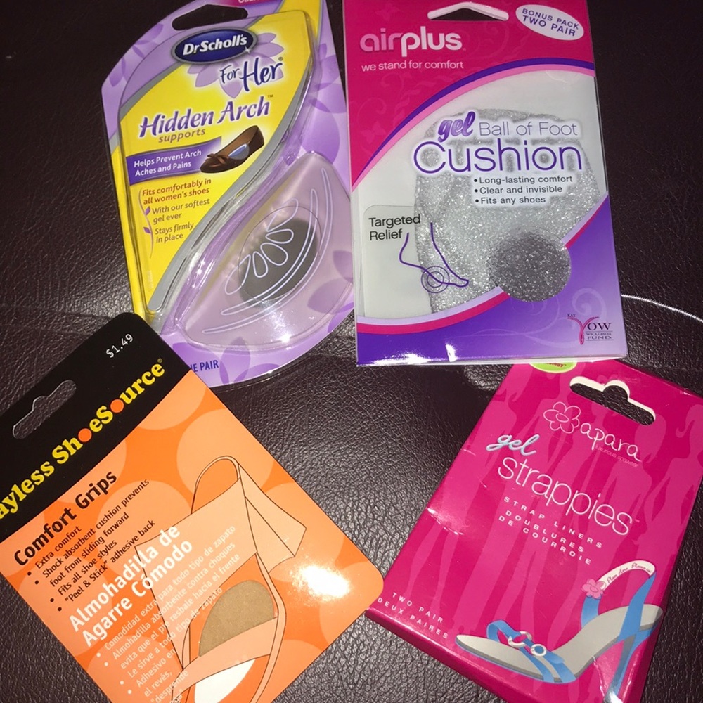 Bundle of shoe comfort!  4 unopened packs!  NWT!